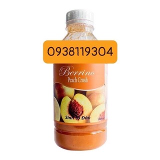 Mứt Sinh tố Đào Dâu Vải Việt quất Berrino 1 lít 🍑 ĐỦ VỊ