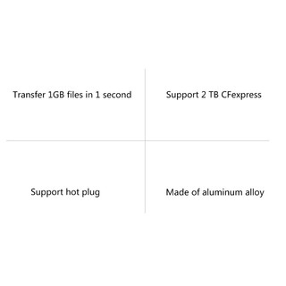 Đầu Đọc Thẻ Nhớ CFexpressType B 10Gbps USB 3.1 CF Cho Windows Linux