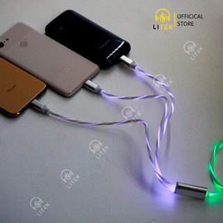 Dây sạc nhanh typeC phát sáng,có đèn led-LITEK