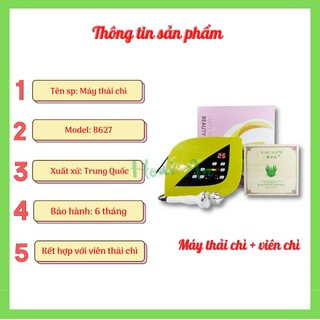 Máy thải chì B627 cho spa | Máy hút chì thải độc tố