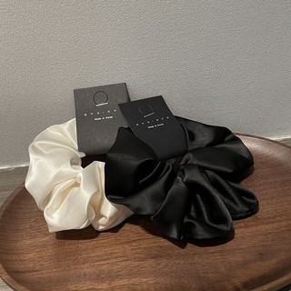 Scrunchies lụa satin chun buộc tóc cao cấp