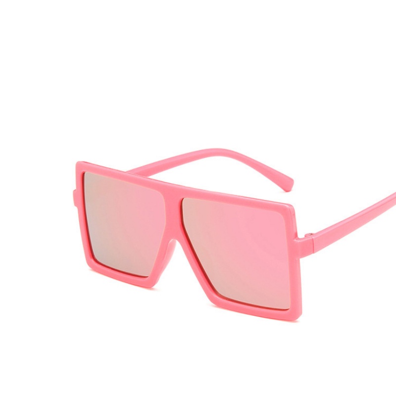 Kính Mát Gọng Vuông Phong Cách Âu Mỹ Vintage Thời Trang Cho Bé