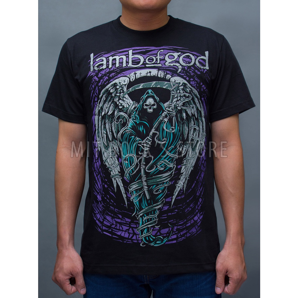 Áo Lamb of God  - Rock band tee - Áo Rock - Size S, M, L, XL, XXL - Áo Thái Lan