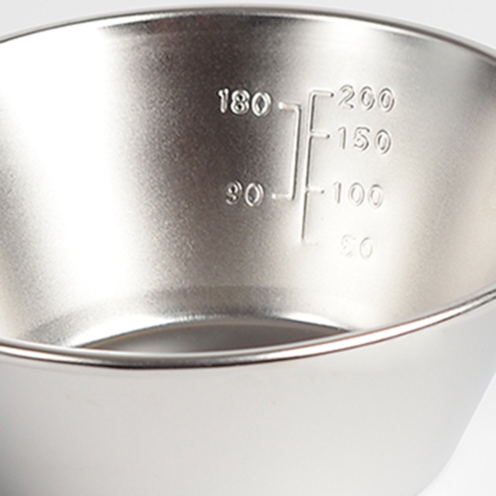 1 [Fenteer] Bát Ăn Bằng Thép Không Gỉ Dùng Cho Tiệc Nướng BBQ Ngoài Trời