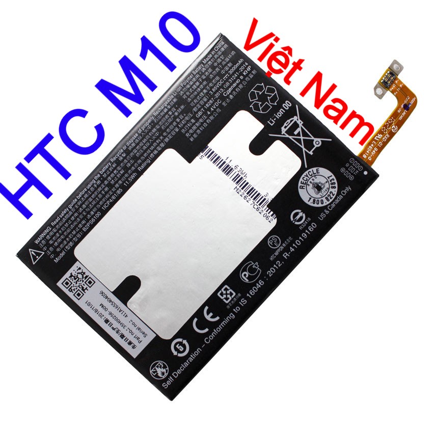 Pin Scud cho HTC 10, One M10 (B2PS6100) - 3000mAh
