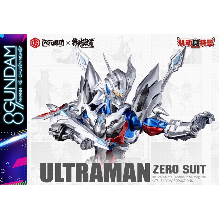 Mô Hình Lắp Ráp 1/6 Ultraman Zero Suit (Dimension Studio x E-Model)