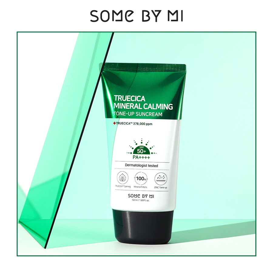 [Mã BMTTC60K giảm đến 60K đơn 50K] Kem Chống Nắng Some By Mi Truecica Mineral 100 Tone Up Suncream 50ml