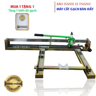 GIÁ RẺ!!! Máy Cắt Gạch Men Bàn Đẩy T01-800-1000_Bằng Thép_Có Đèn Laser Tặng Kèm 01 Lưỡi Cắt Gạch