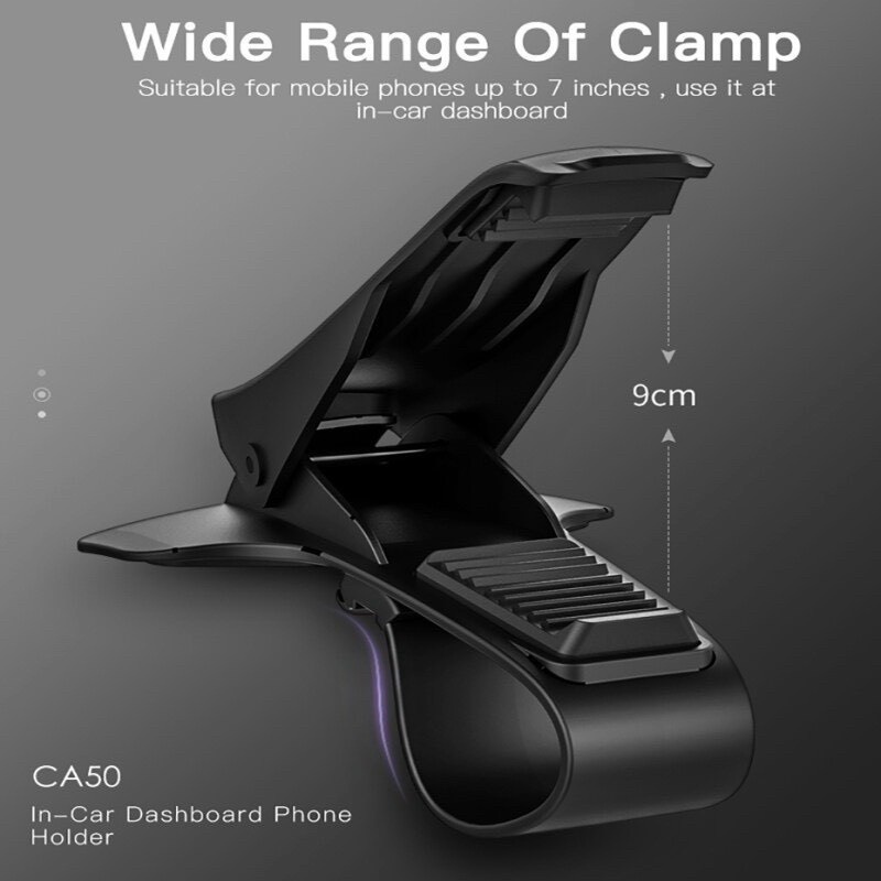 GIÁ ĐỠ KẸP ĐIỆN THOẠI HOCO CA50 TRÊN TAPLO CHO XE HƠI Ô TÔ