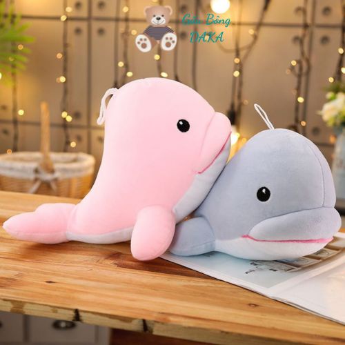 Gấu Bông Cá Heo Nhỏ Đủ Màu- Gấu Bông Cá Heo Mini DAKA