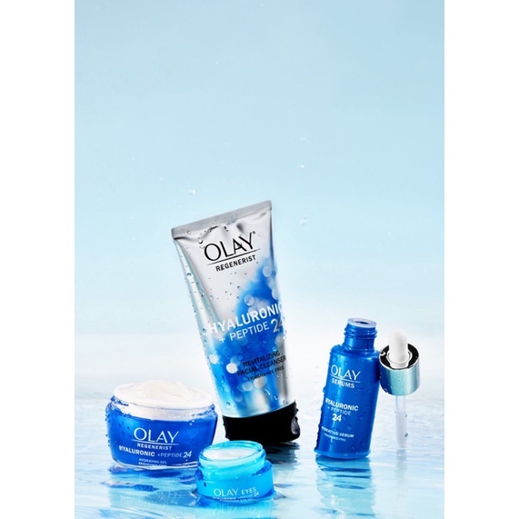 Kem dưỡng chống lão hóa cấp ẩm ban ngày Olay Regenerist Hyaluronic Acid + Peptide 24 Moisturizer SPF 30 Hàng Mỹ