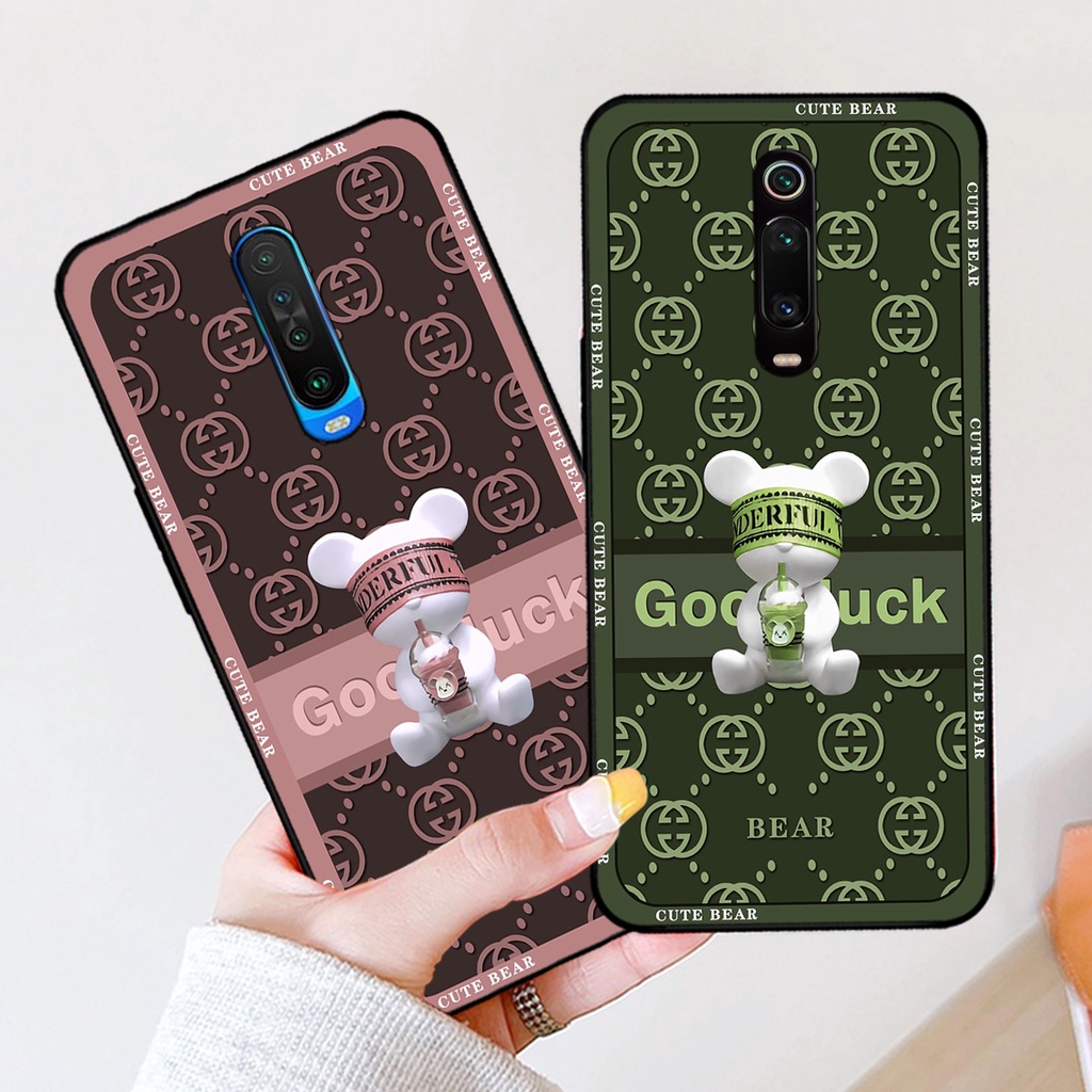 Ốp lưng Redmi K20/K20 Pro - Redmi K30 - Xiaomi Mi 9T in hình bearbrick, kwas. ốp in hình bền đẹp