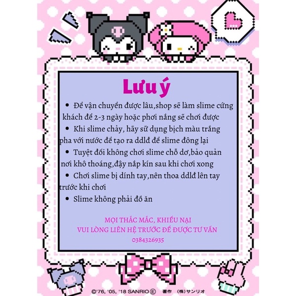 Cloud Slime/Slime mây 3 màu tuyết mỹ siêu tơi