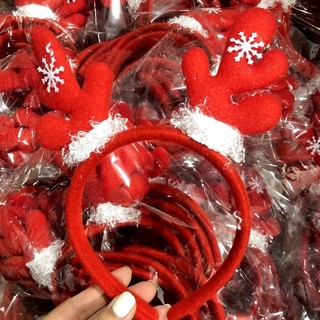 Bờm tuần lộc cho bé bờm tóc noel