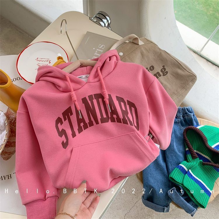Áo Hoodie Thể Thao Dáng Rộng In Chữ Phong Cách Hàn Quốc Mới 2022 Cho Nữ