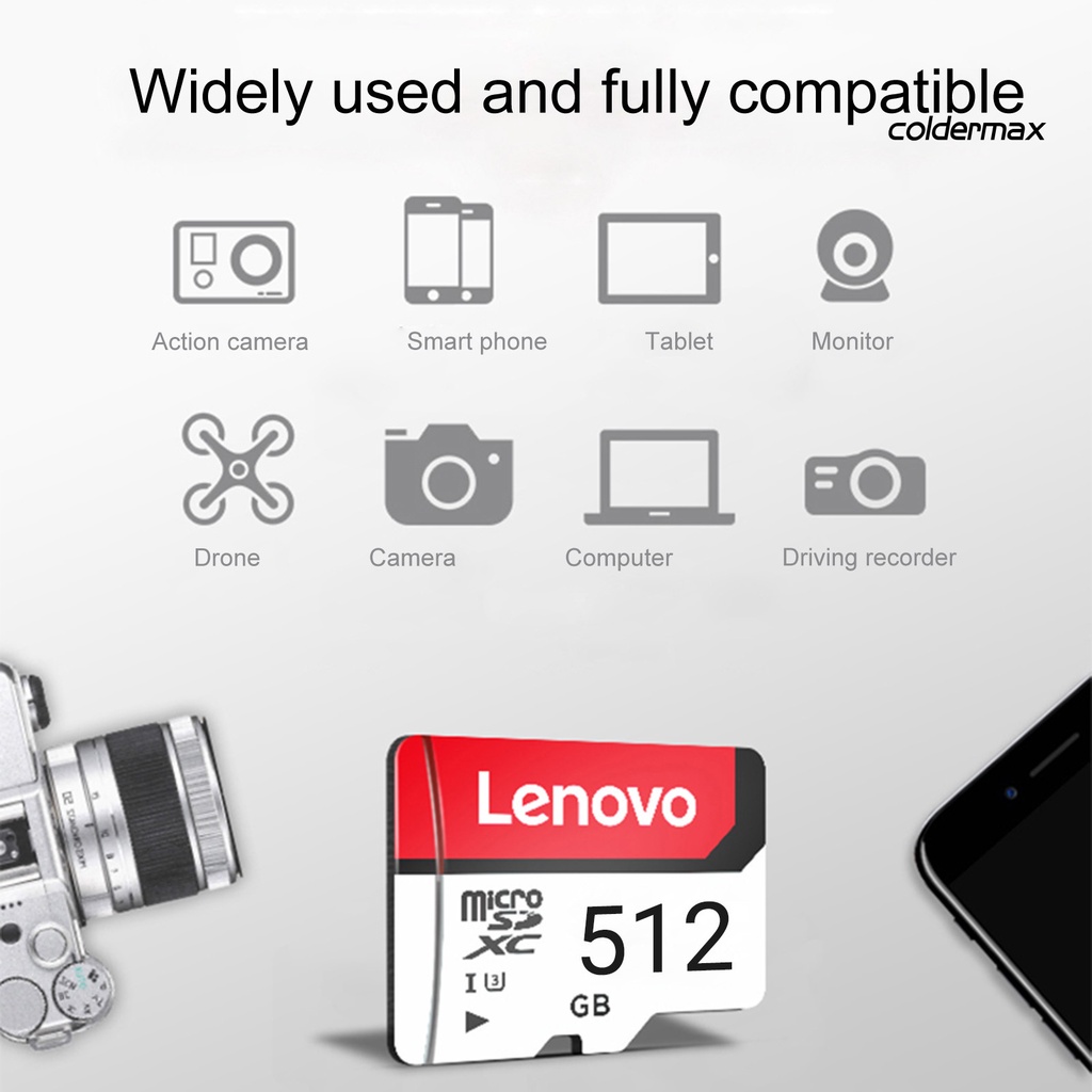 Thẻ Nhớ Tốc Độ Cao Chống Nước 512GB 1TB TF Cho Máy Ghi Dữ Liệu Tự Động