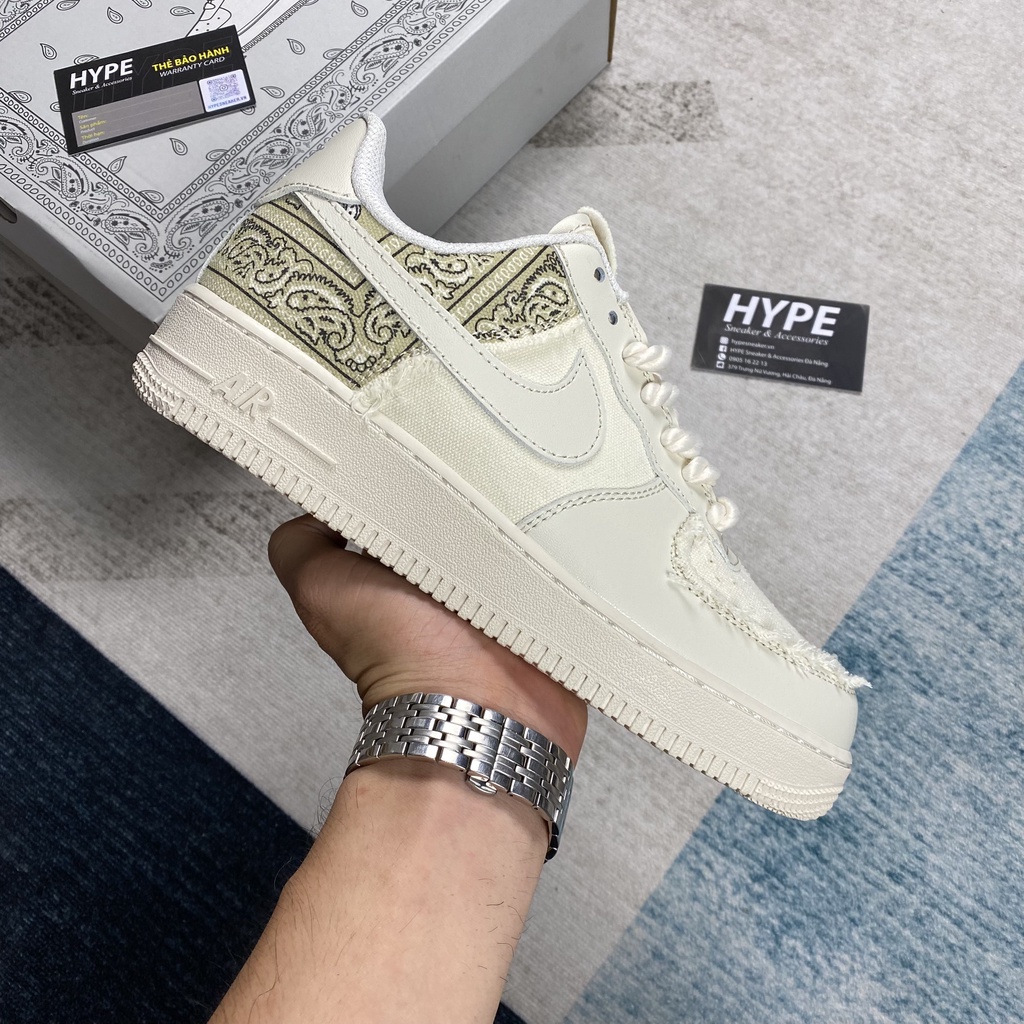 Giày Air Force 1 Low Tu Bigbang (Xám/Trắng) - Hype Sneaker | Phiên bản high quality.