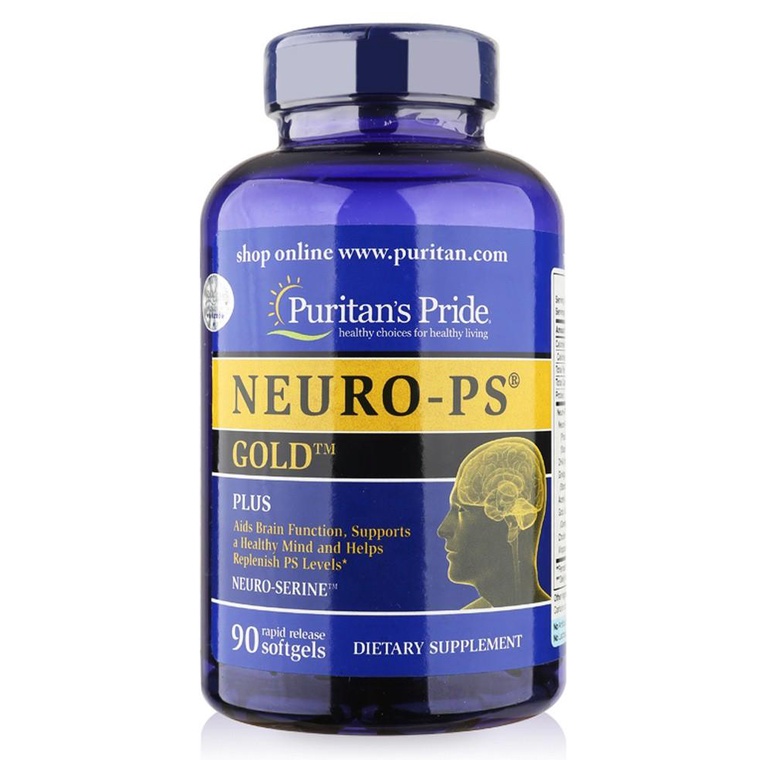 Viên Uống Bổ Não Neuro-ps Gold Puritan's Pride 90 Viên