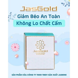 Thảo Dược Giảm Béo, Bảo vệ sức khoẻ JasGold 18 viên - Trà Giảm cân Jasgold
