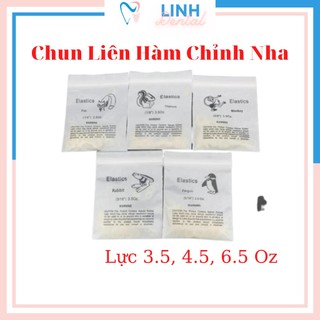 Chun Liên Hàm, Chun Chỉnh Nha, Thun Kéo Niềng Răng 3.5 OZ, 4.5 OZ, 6.5 OZ