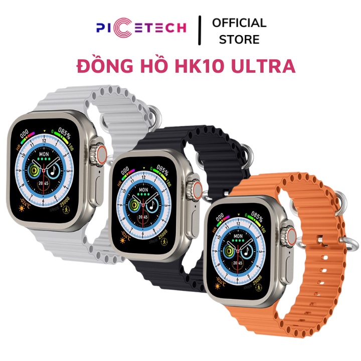 Đồng Hồ Thông Minh HK10 Ultra Series 8 Kết Nối Bluetooth Chức Năng Nghe Gọi Điện , Nhận Thông Báo - Chính Hãng PICETECH