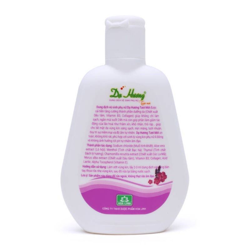 Dung dịch vệ sinh Dạ Hương Lavender 100ml