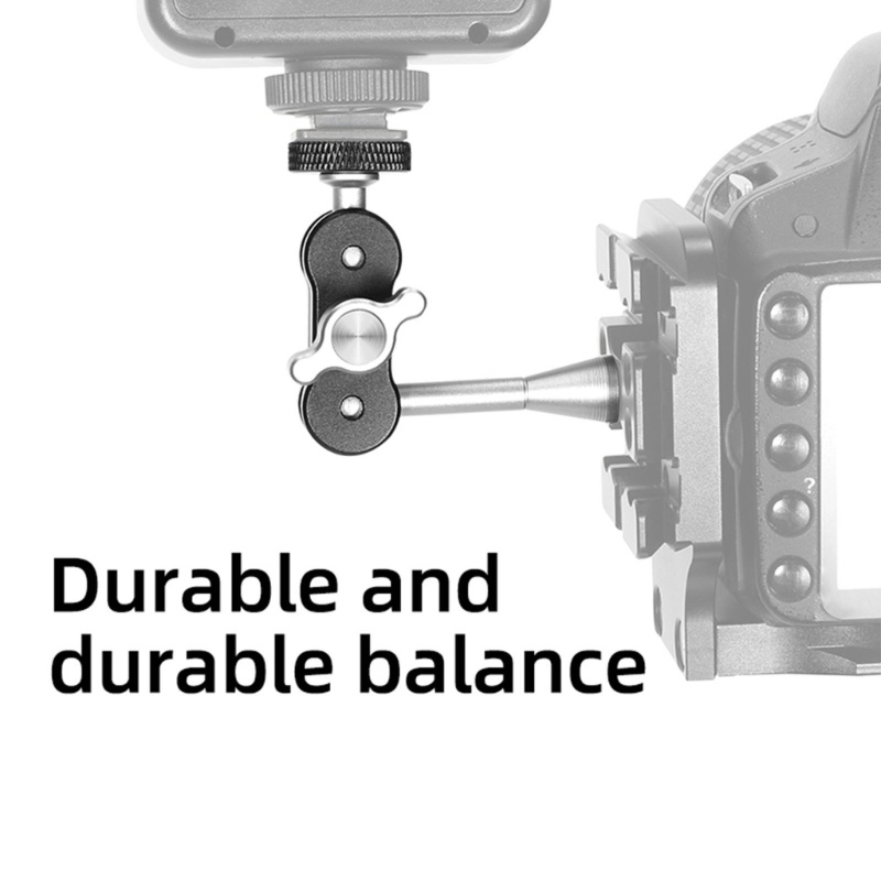 Ior giá đỡ điều chỉnh đa năng 1 4 chân máy mini magic arm hợp kim nhôm cho điện thoại