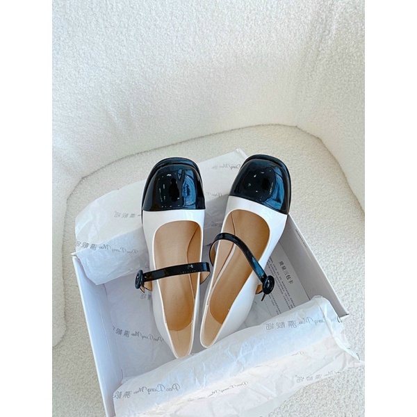 Giày búp bê marry jane phối màu G137