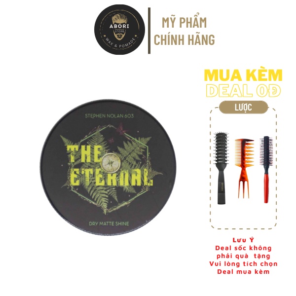 Sáp vuốt tóc The Eternal 56g giữ nếp cực cao, hút mồ hôi dầu, độ phồng cao, dành cho tóc trung bình đến dày