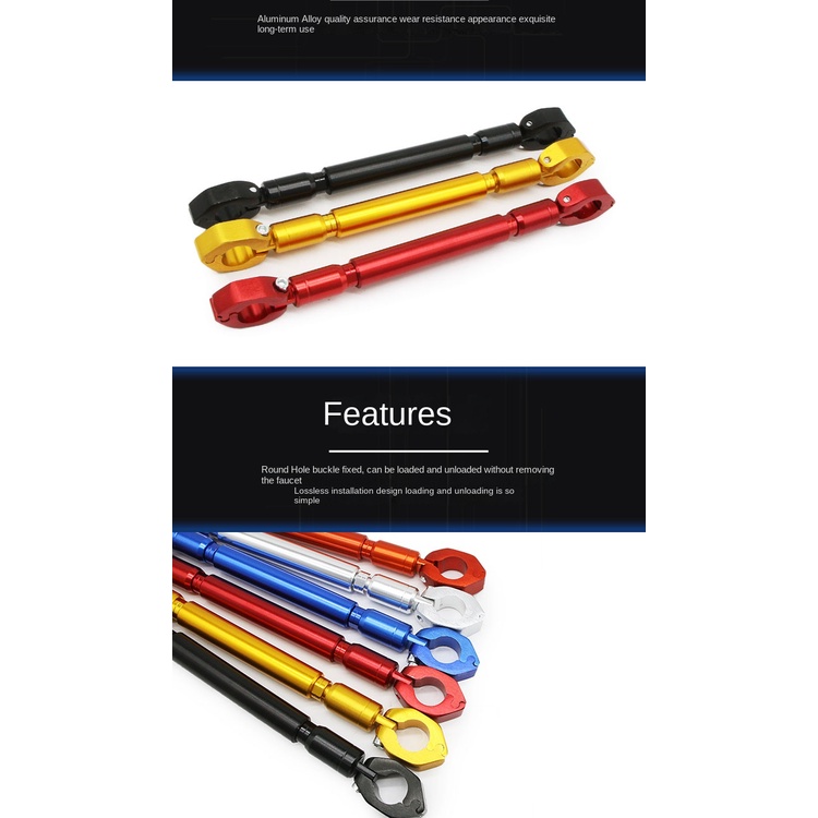 Mới Thanh Giữ Cân Bằng Gắn Tay Lái Xe Máy 22mm Đa Năng