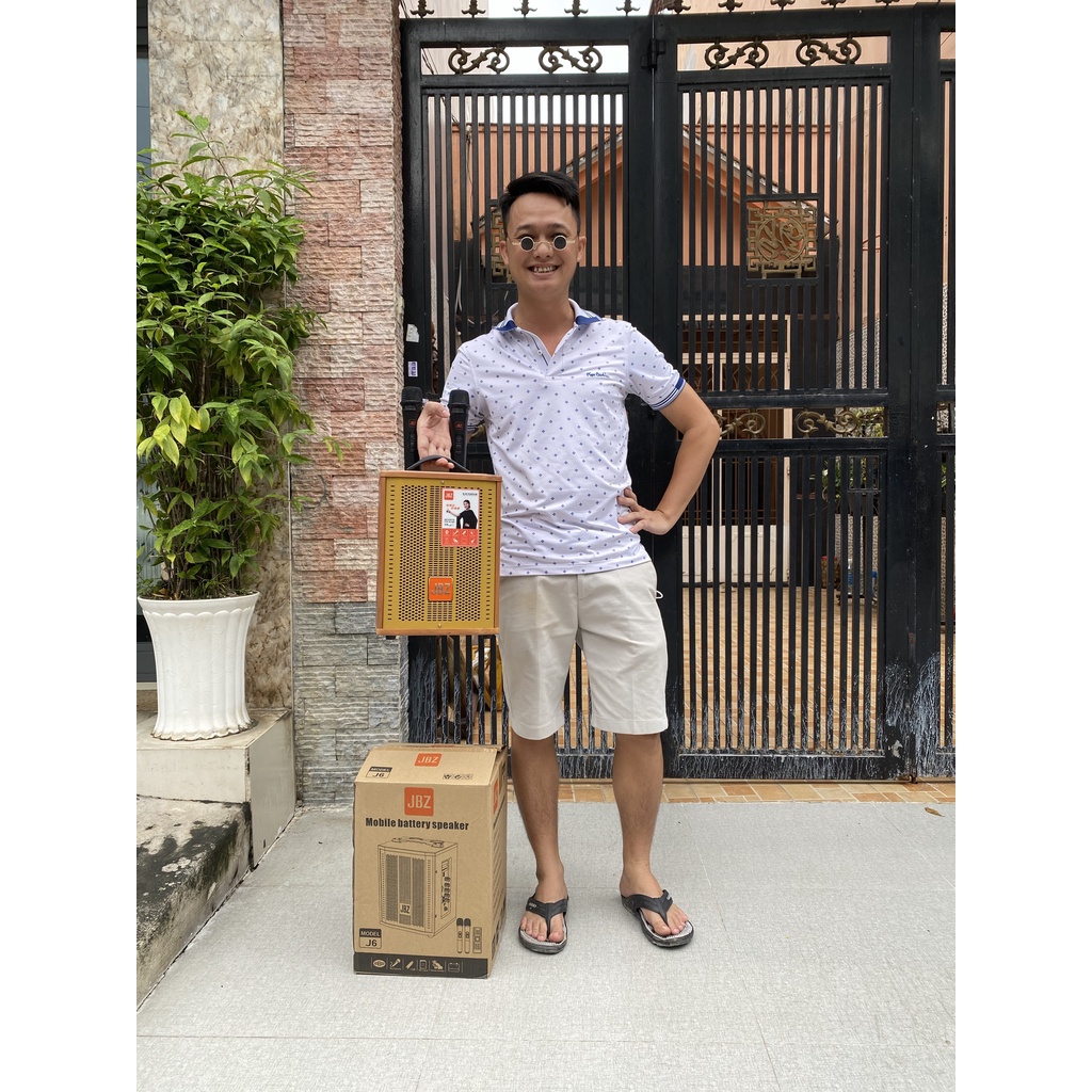 Loa kéo JBZ J6 – Loa karaoke di động chất lượng âm thanh tuyệt đỉnh bass siêu hay vang trong