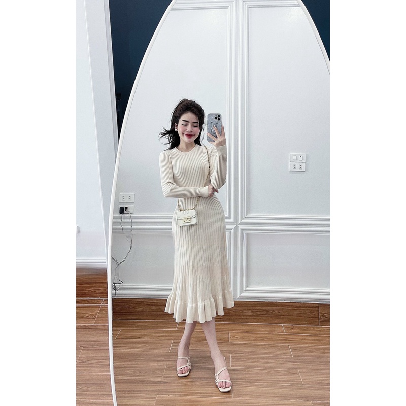 ĐẦM LEN TĂM ĐUÔI BÈO - LEN 29