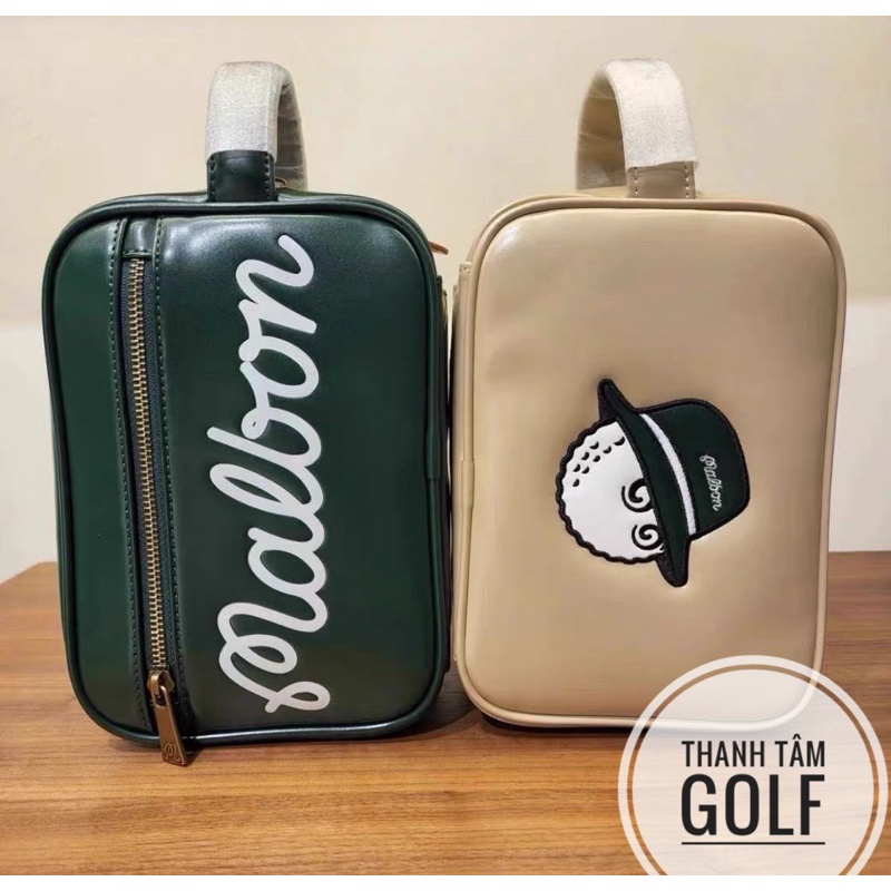 Túi Golf Cầm Tay Malbon Phong Cách Hàn Quốc- Túi Golf