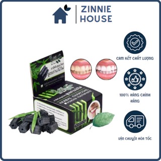 Bột Trắng Răng Than Tre Hoạt Tính Herbal Charcoal Thái Lan