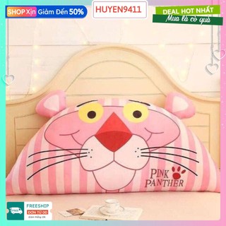 ( RẺ SẬP DEAL) GỐI TỰA ĐẦU GIƯỜNG 1M5 MẪU BÁO HỒNG