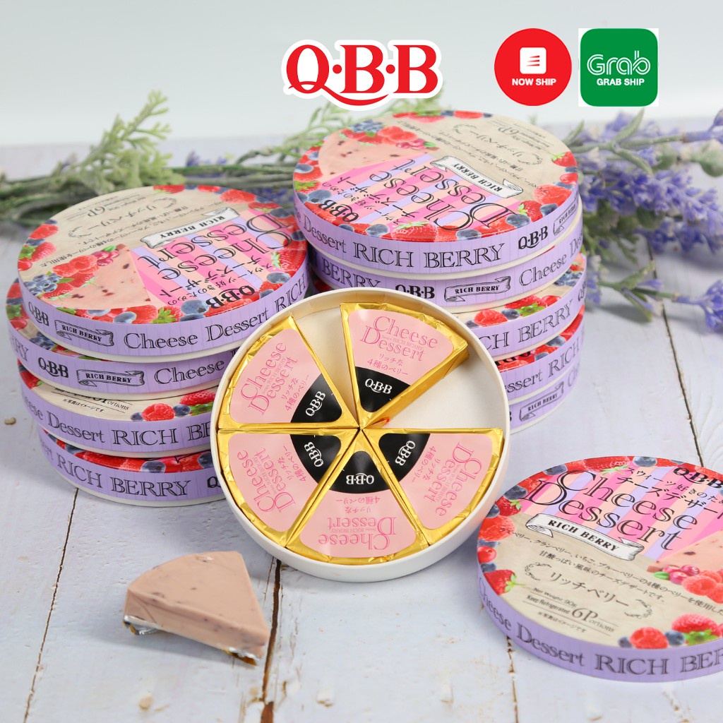 Phô Mai trái cây QBB Nhật Bản cho bé nhiều vị