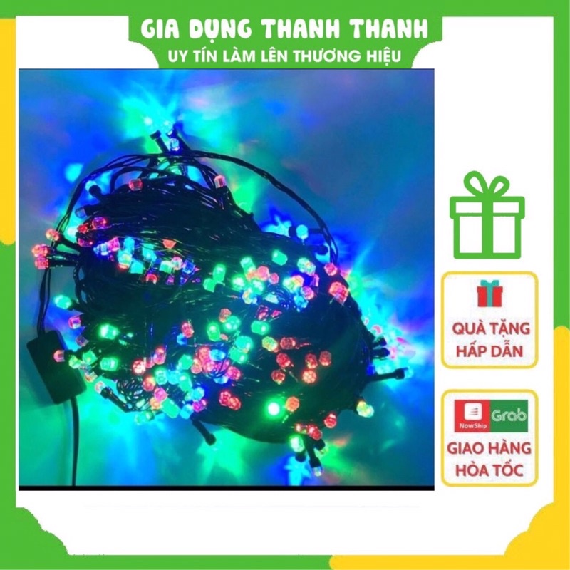 Bộ dây đèn led nháy 40m trang trí trong phòng và ngoài trời