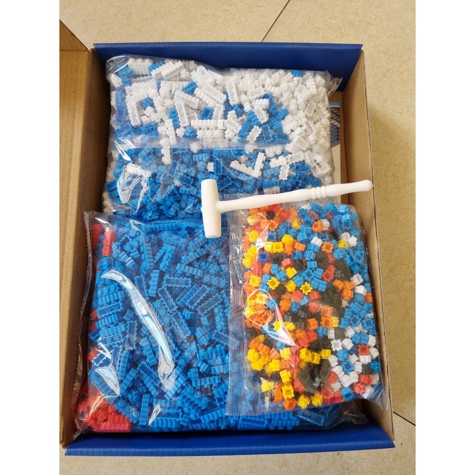 Lắp ráp mô hình 3D nhân vậy hoạt hình doremon cỡ lớn 38cm trưng bày trang trí siêu hot