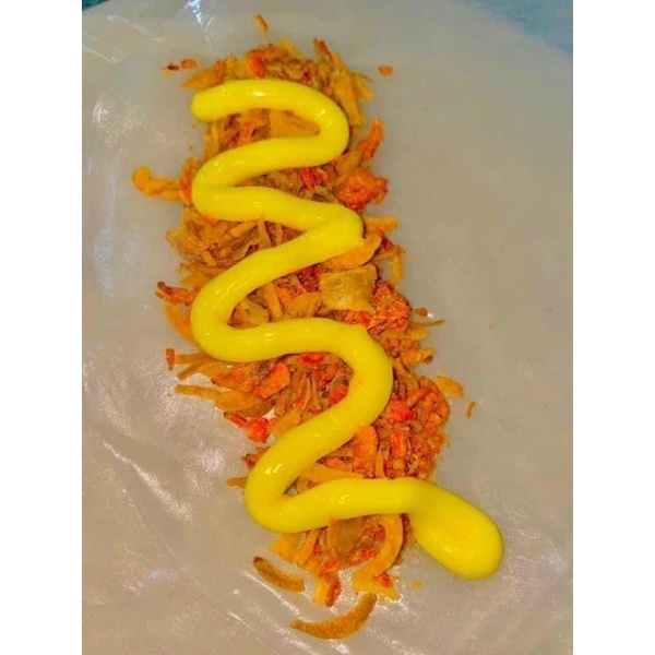 Set bánh tráng phơi sương kèm bơ và muối tép hành phi