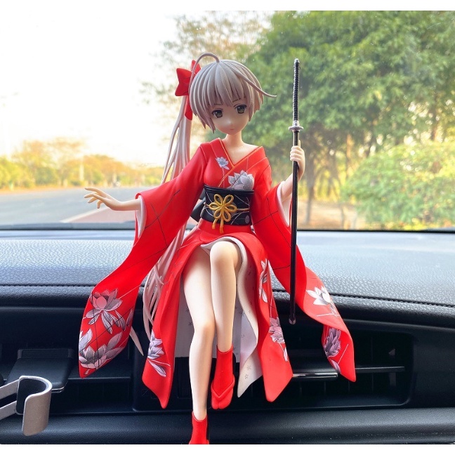 Mô hình nhân vật KSGN Tsubaki mặc Kimono cực đẹp (mầu đỏ)