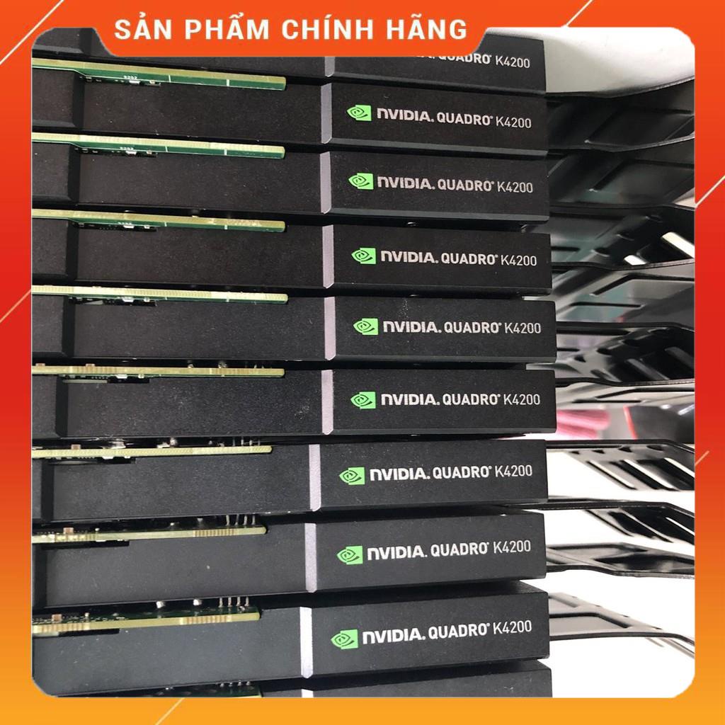 HÀNG CHÍNH HÃNG - CARD MÀN HÌNH QUADRO K4200 (4G / DDR5 / 256BIT) CHUYÊN ĐỒ HỌA | BigBuy360 - bigbuy360.vn