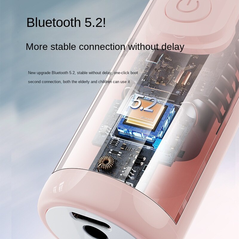 Micro Tích Hợp Đèn LED Kết Nối Bluetooth Không Dây Cho Điện Thoại