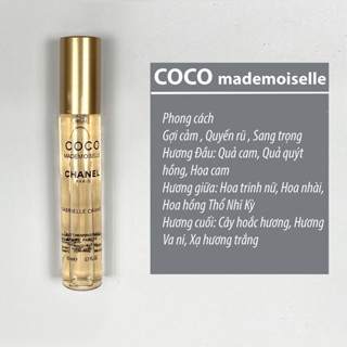 Nước hoa nữ mini coco Mademoiselle 20ml nước hoa nữ thơm lâu mùi ngọt dịu