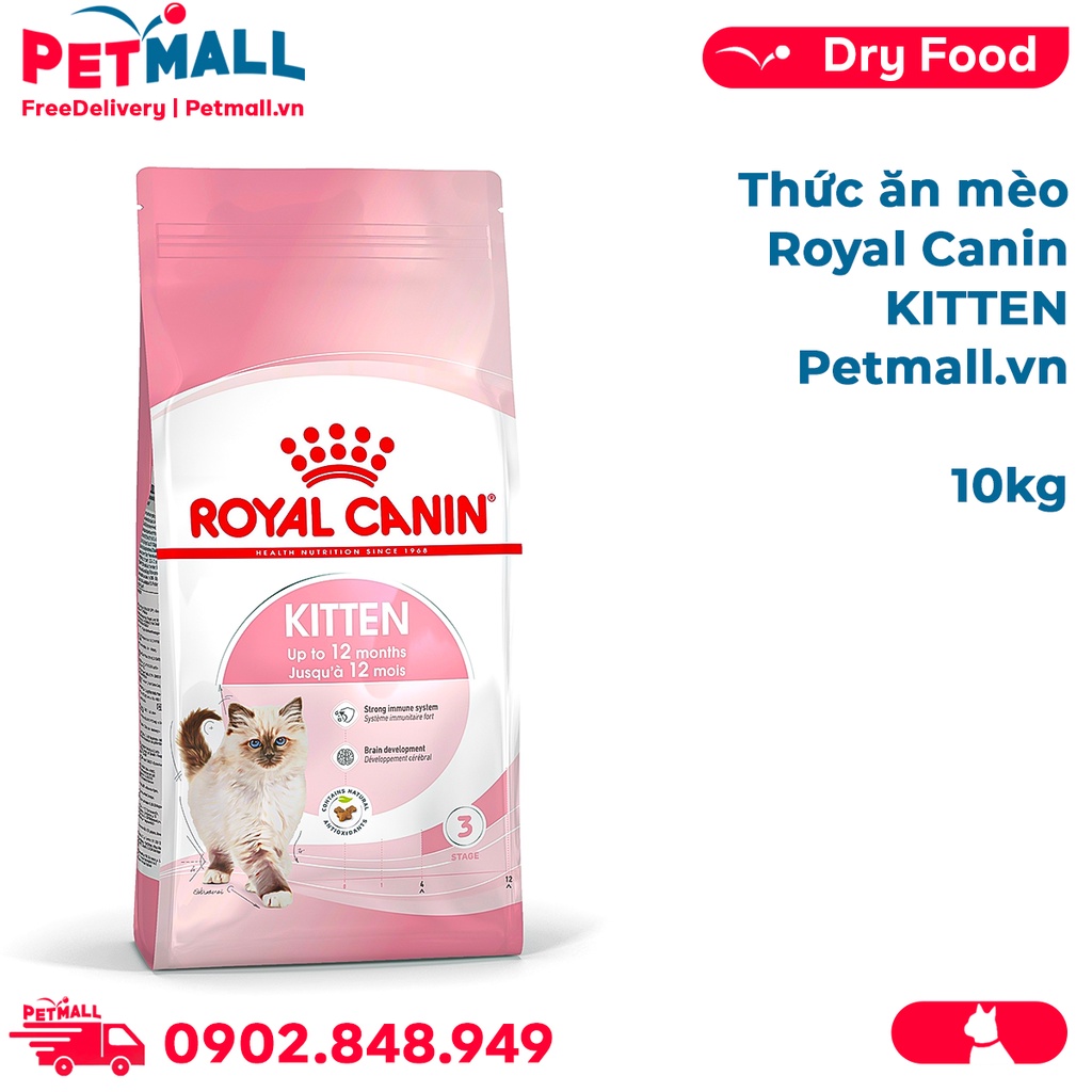 Thức ăn mèo Royal Canin KITTEN 10kg Petmall