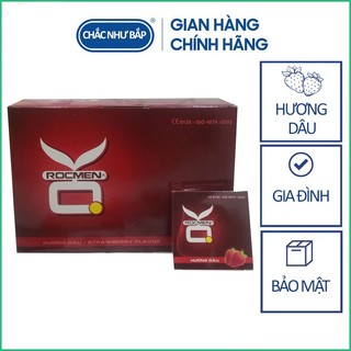 [Giá Rẻ] Bao cao su Ok hương dâu - Hộp 144 cái