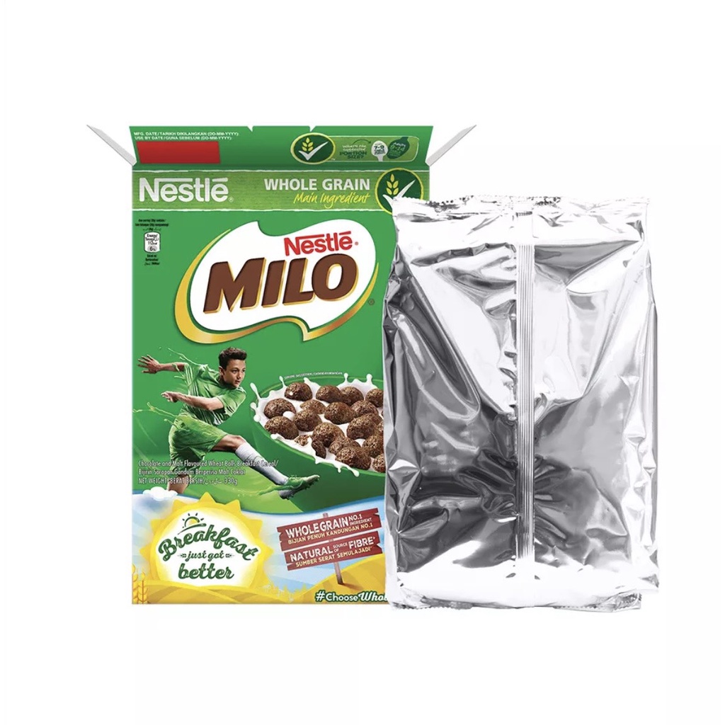 Bánh ăn sáng  Nestlé Milo ( hộp 300g) , Date tháng 05/2024