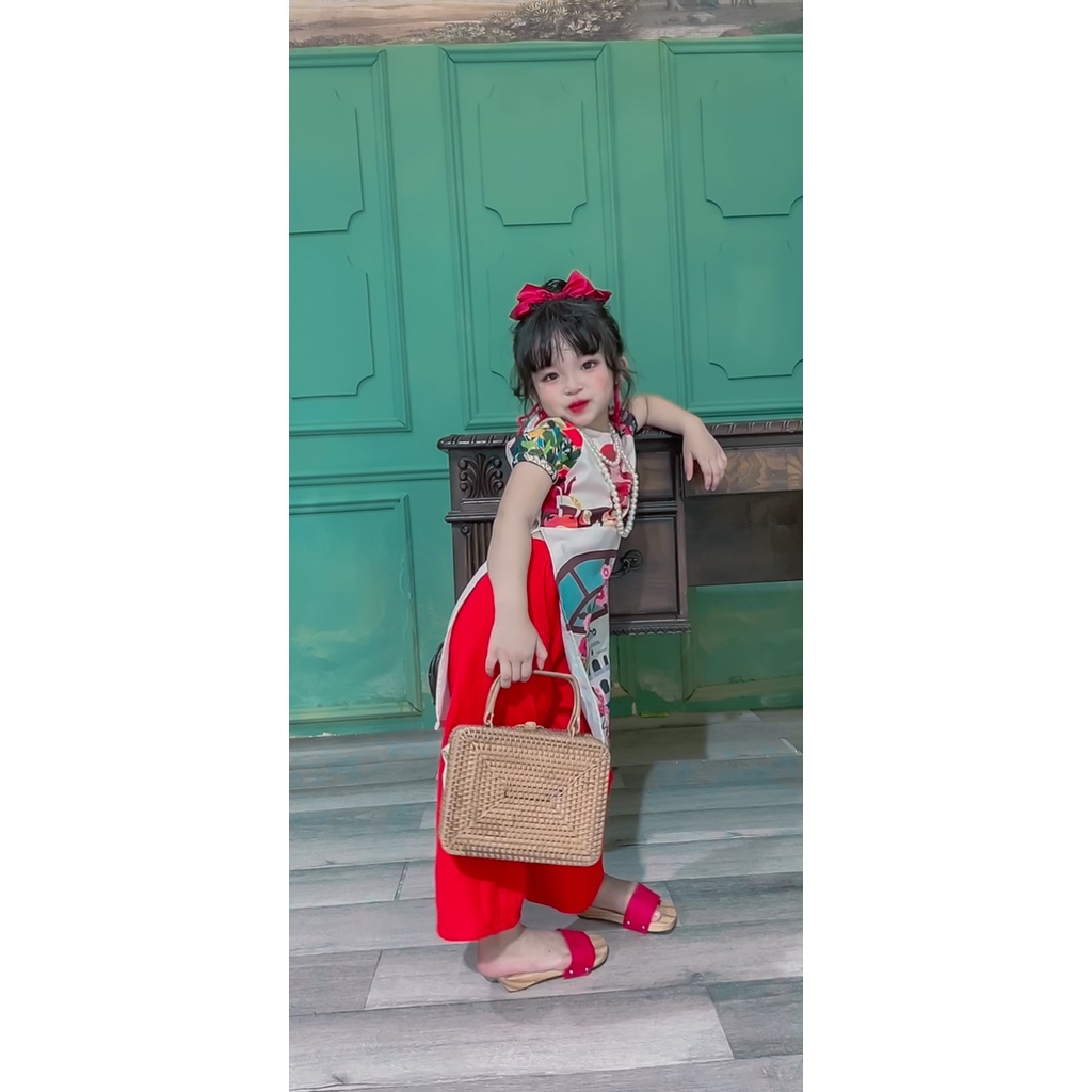 Áo dài KEM Boutique cô gái hiện đại kèm quần