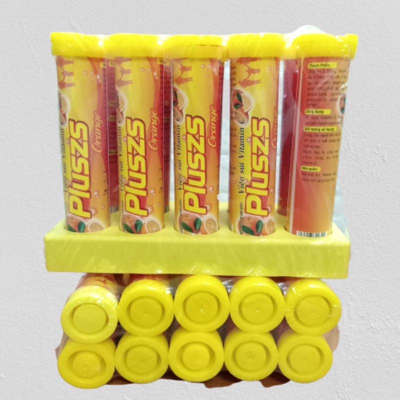 Combo sỉ 10 tuýp C sủi hương cam ngon tuyệt