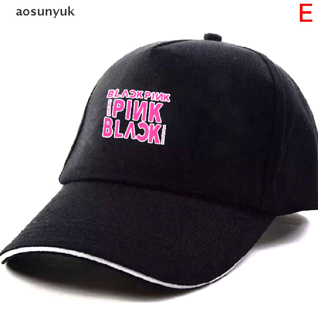 Aosunyuk Mũ Lưỡi Trai Bóng Chày In Chữ Blackpink Cá Tính