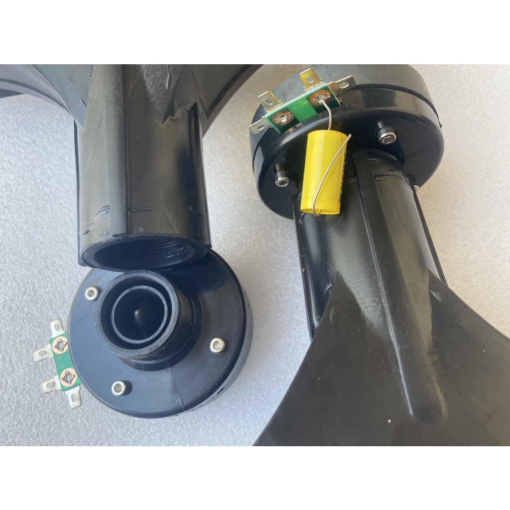 CỦ KÈN THUMPER TỪ 80 TITAN - KÈM TỤ 1.5MF - PHỄU 11X28CM - LOA TREBLE SÂN KHẤU - GIÁ 1 CÁI